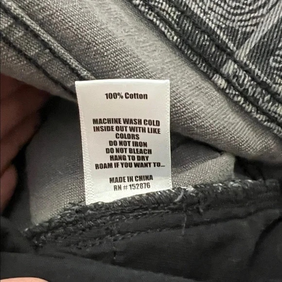 NWOT Pleasures Trace Denim Pant 'Black' - Picture 6 of 7